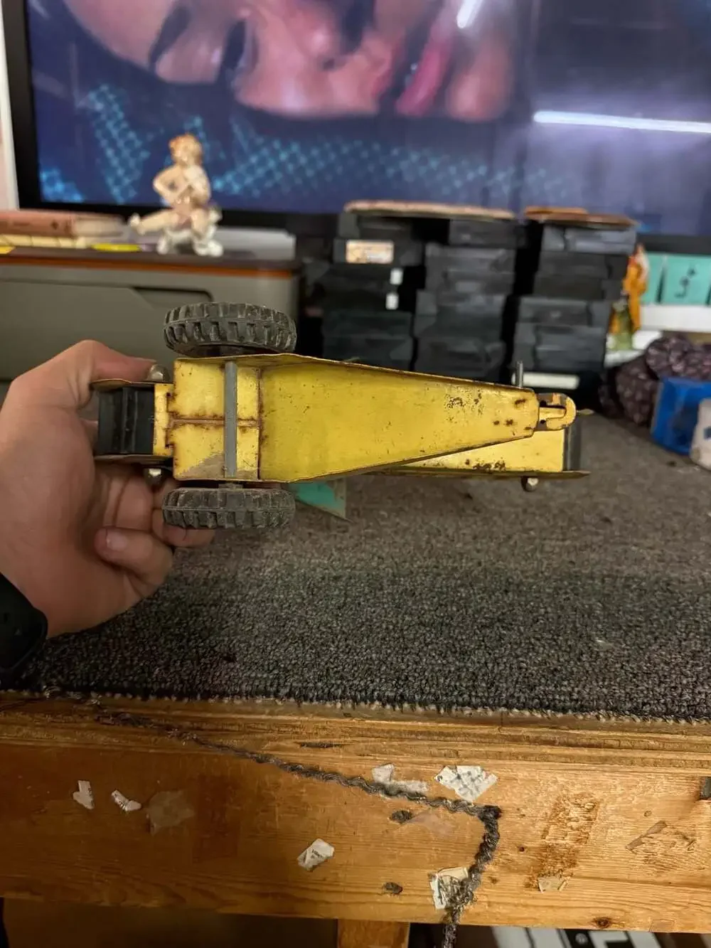 Structo Sand Loader Pressed Steel Toy 1967